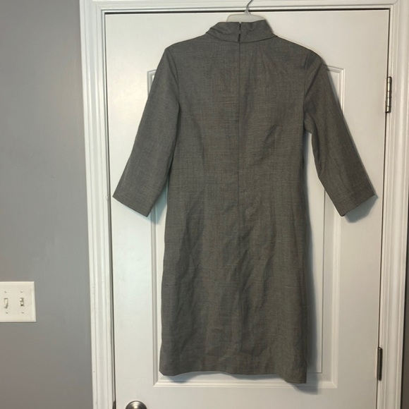 Banana Republic Charcoal Long Sleeve Dress - Picture 3 of 3